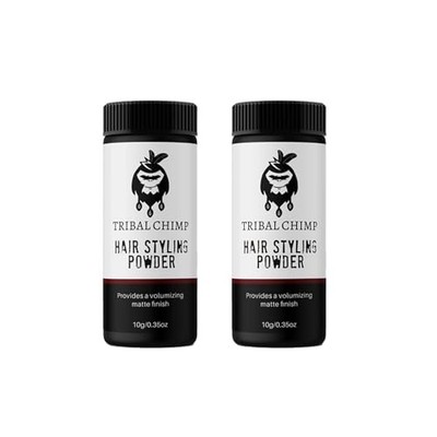 Tribal Chimp Hair Styling Powder, All-day Invisible Hold Hair  Assorted Sizes 