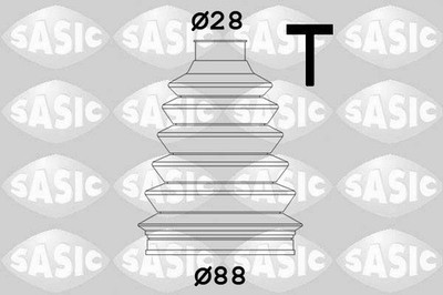 SASIC ACHSMANSCHETTE SATZ RADSEITIG passend für RENAULT 19 21 25 CLIO ESPACE LAG