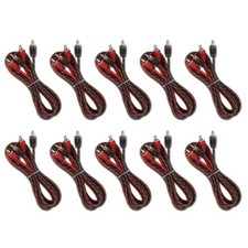 DS18 6FT Ultra Flex 100% OFC RCA Cable Wire  ...
