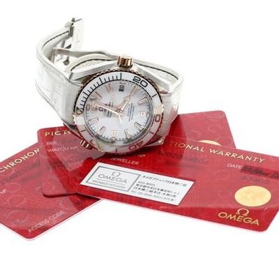 OMEGA Planet Ocean 215.23.40.20.04.001 40mm SS White Dial Automatic Watch #C1886