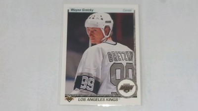 Wayne Gretzky 1990-91 Upper Deck Base Card #54 Los Angeles Kings Great One