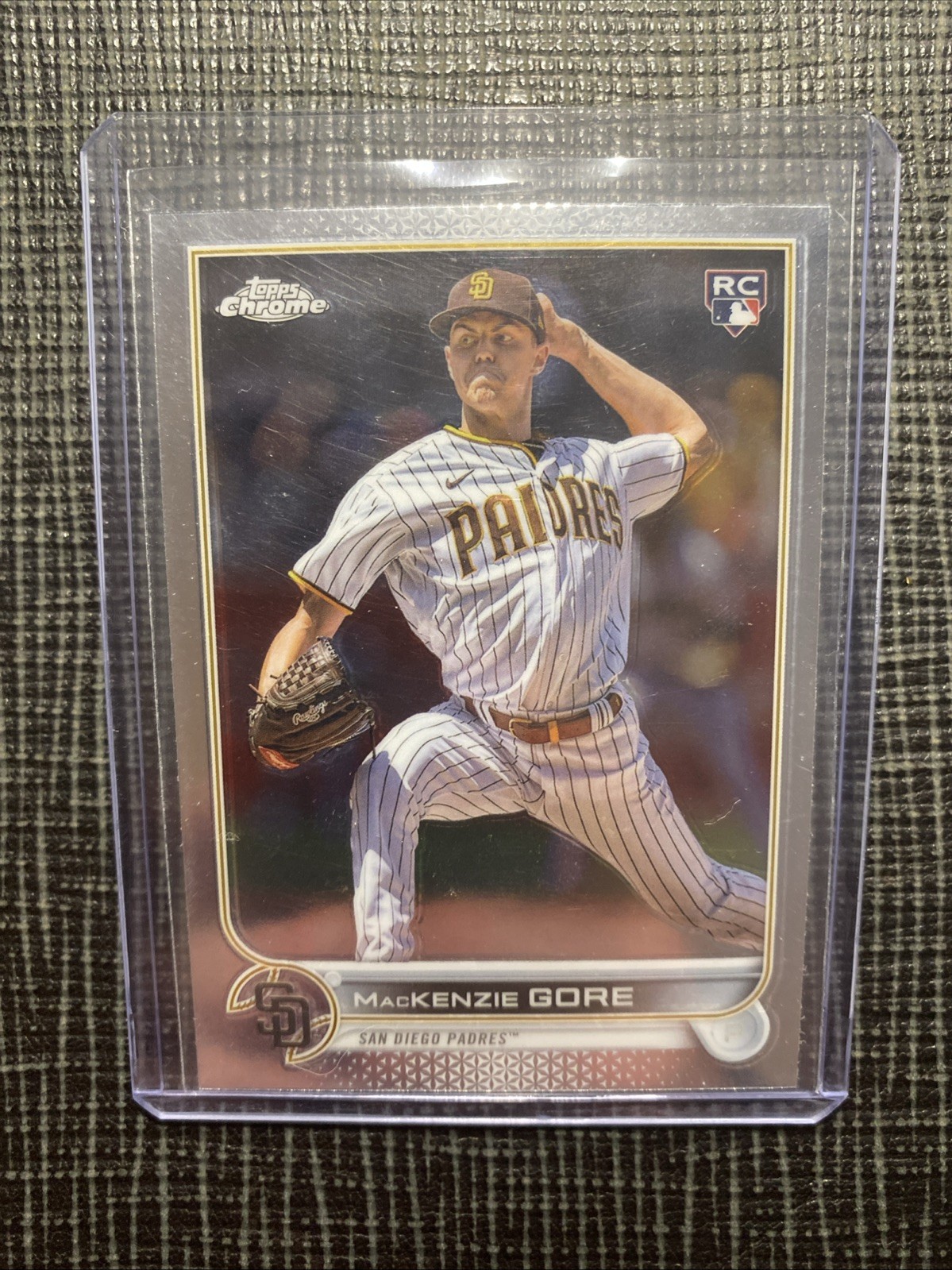 2022 Topps Chrome Update MacKenzie Gore RC Rookie #USC19 Padres