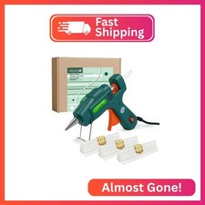 SHJADE Hot Glue Gun with 30 Glue Sticks, Fast Preheating Hot Melt Gun, Mini Glue 0.61 per gallon