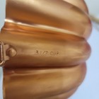 Vintage Copper Tone Fluted Aluminum Jello Mold Cake Pan 3.5 Cup Wall Decor 6.75" — photo 9