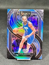 2024-25 Select Basketball  KAWHI LEONARD  Premier Level Light Blue Prizm /299