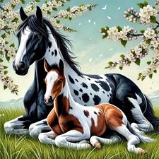 Horse Diamond Art Kits for Adults - Diamond Painting Kits for Adults Beginner, D