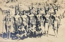 Philippines Native Kalinga Tribe Indigenous People RPPC Photo Postcard COPY