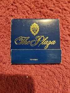 MATCHBOOK "The Plaza Hotel" New York City Rare Vintage  Historic Hotel FULL UNST