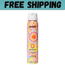 Amika The Shield Anti Humidity Heat Protection Spray with UV for Frizz Free Hair