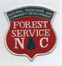 North Carolina Forest Service, Natural Resources & Community Development Patch