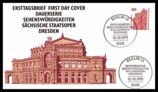 Bund FDC Dresden 1991 Sächsische Staatsoper Semperoper