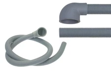 FAGOR 12024473 FLEXIBLE 1500MM PLASTIC DRAIN HOSE ANGLED 47MM X 24MM DISHWASHER