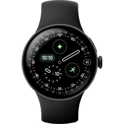 Google Pixel Watch 4 41 Wi-Fi Smartwatch Obsidian (130-215) Fluorelastomer