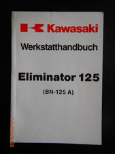 Werkstatthandbuch Kawasaki Eliminator 125 (BN-125A) Reparaturanleitung ab 1997