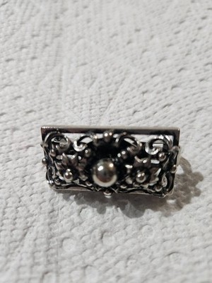 Antique Art Nouveau Scarf Clip / Sash Buckle