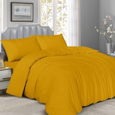 4 Piece Complete Bedding Set Duvet Cover Set With Fitted Bed Sheet & Pillowcases