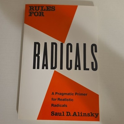 Rules for Radicals Saul D Alinsky Vintage Books 1989 Paperback LIKE NEW