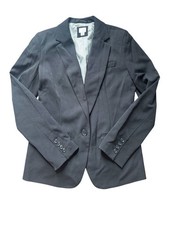 A New Day Black Women's Blazer Single-Button Jacket 8