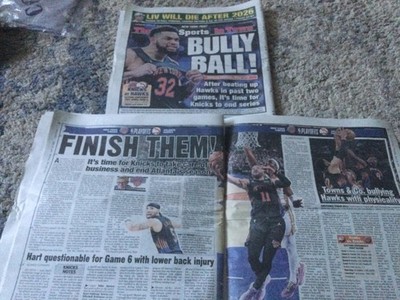 N.Y. POST-4/30/26-BULLY BALL!/FINISH THEM!-KNICKS-NBA-folded/read