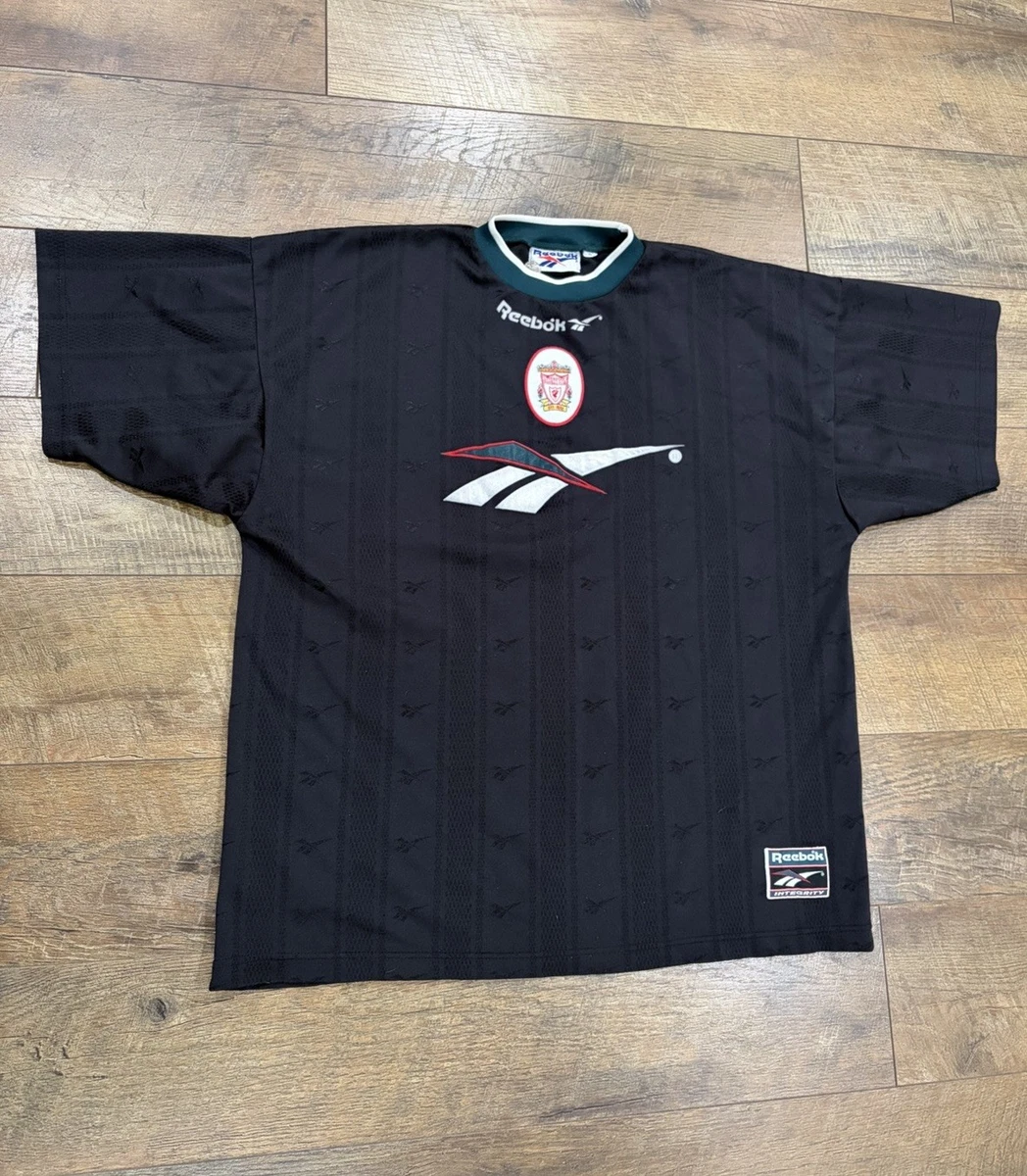 Reebok Liverpool Black International Club Soccer Fan Apparel and