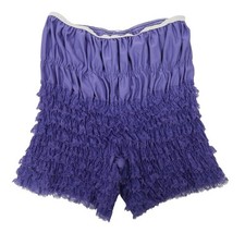 Vintage Purple Lace Frilly Bloomer Shorts Small