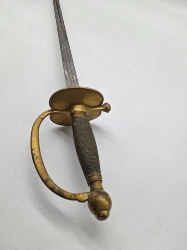 Antique US Civil War Ames Model 1840 NCO Sword, W.G.C. Inspectors Mark