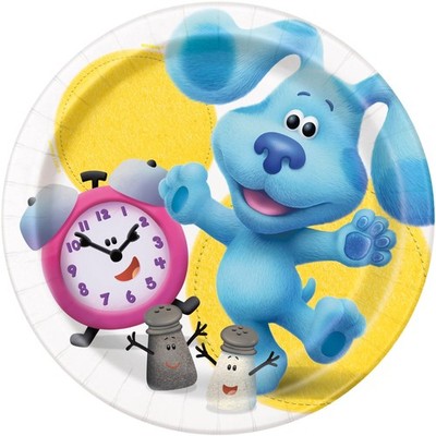 Unique Blue s Clues Round Dessert Plates 7 Unique Premium Quality Material
