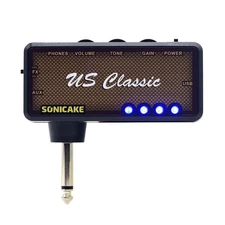 SONICAKE Guitar Headphone Amp Mini Rechargeable US Classic, Portable Effects