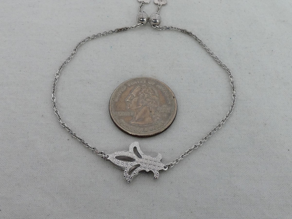 【Grace Personalized】DARCYブレスレット Very Nice Designer Sterling Silver 7