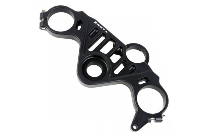 Triple Arbre Supérieur Noir Zeta pour Rigidifier Fourche Panigale 959