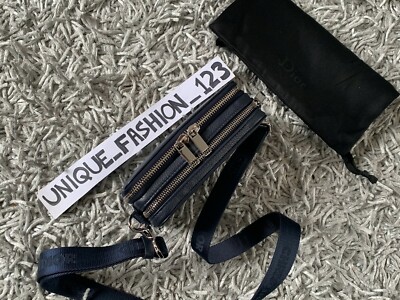 CHRISTIAN DIOR X AIR JORDAN ZIPPED COMPACT BAG LOW HIGH MAN