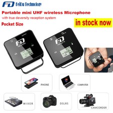 Feidu FM40 Portable Mini UHF Wireless Microphone for Smartphone DSLR Cam Mixer