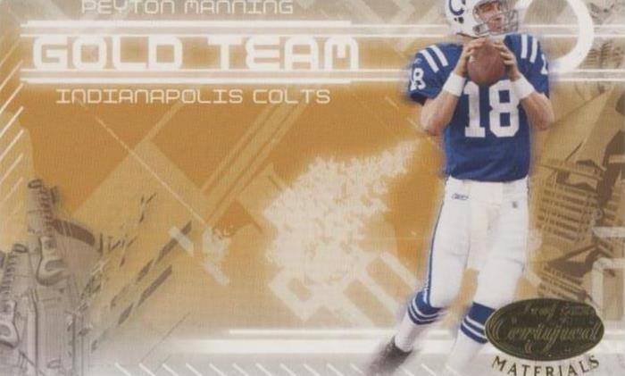 2005 Leaf Certified Materials Peyton Manning #GT-22 - 1 of 2