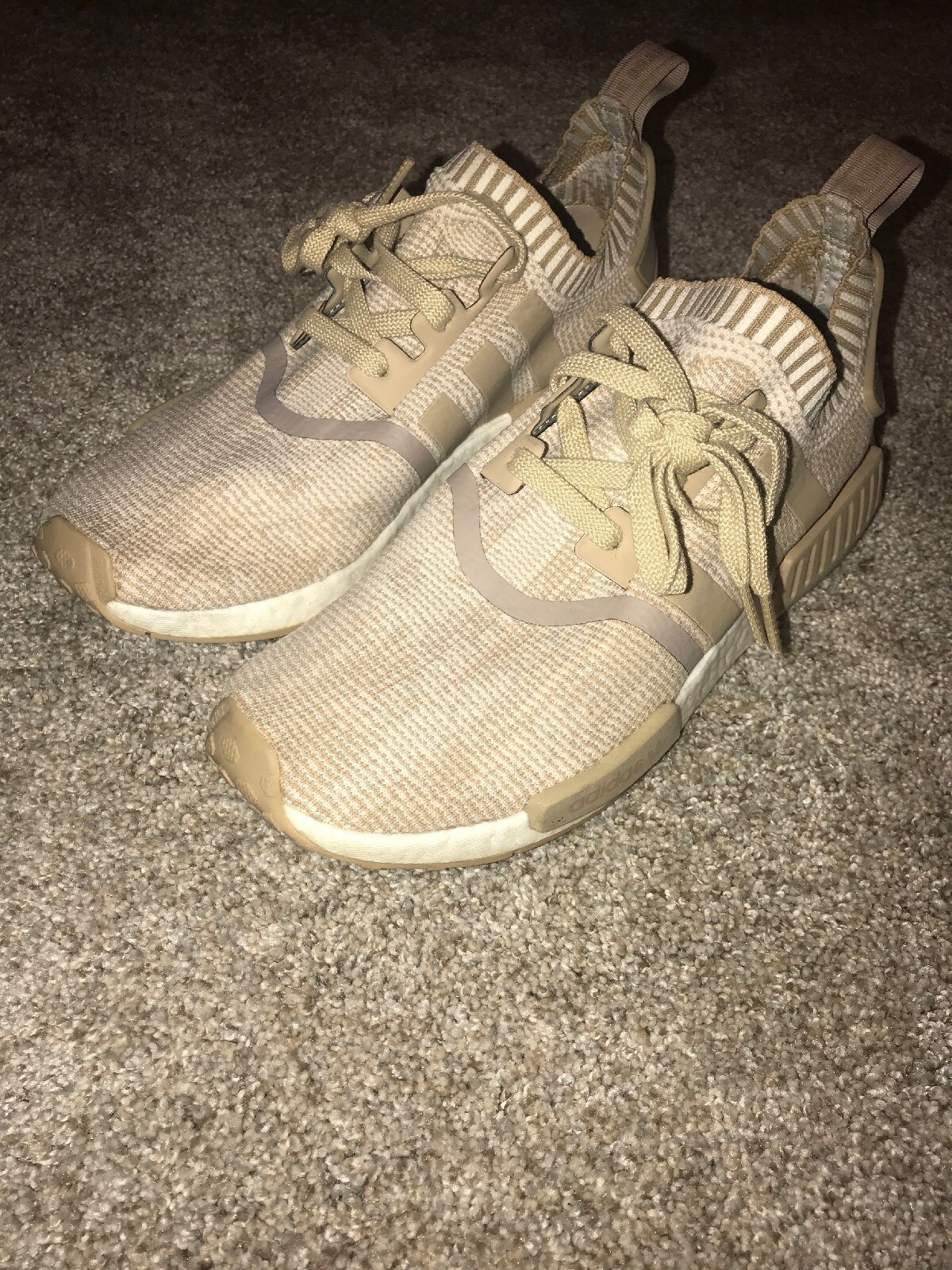 Adidas Men’s Boost NMD Tan shoes (Size 9) Adidas Men’s Boost NMD Tan shoes (Size 9)