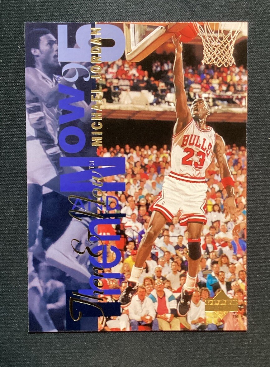 1995-96 Upper Deck Michael Jordan Then And Now #359 Chicago