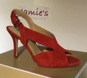 michael kors becky sandal suede