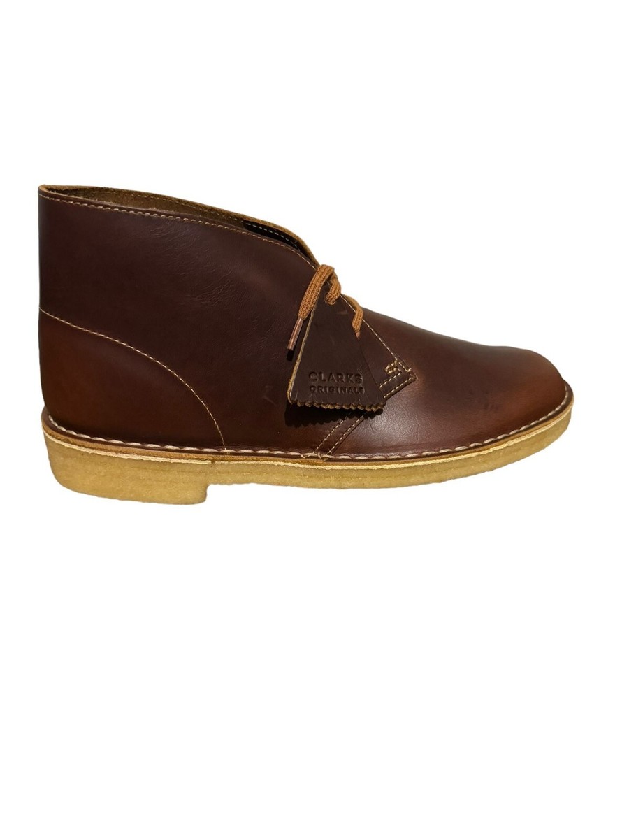 Clarks Desert Boot Tan leather Men Size 8 .5 | eBay display picture 2