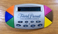 VINTAGE Trivial Pursuit Handheld Electronic Game The Best Of Genus 1997 - WORKS!