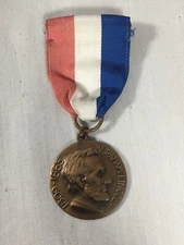 1962 Abraham Lincoln trail BSA Trail Medal