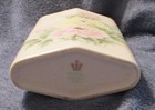 Vintage ROYAL PEONY JAPAN VASE GOLD RIMMED PINK YELLOW AND WHITE PEONIES — photo 4