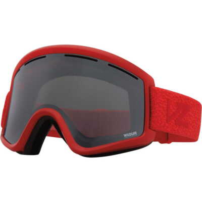 SKIBRILLE VONZIPPER CLEAVER VR-303 WILDLIFE SILVER CHROME + YELLOW GMSN3CLE RED