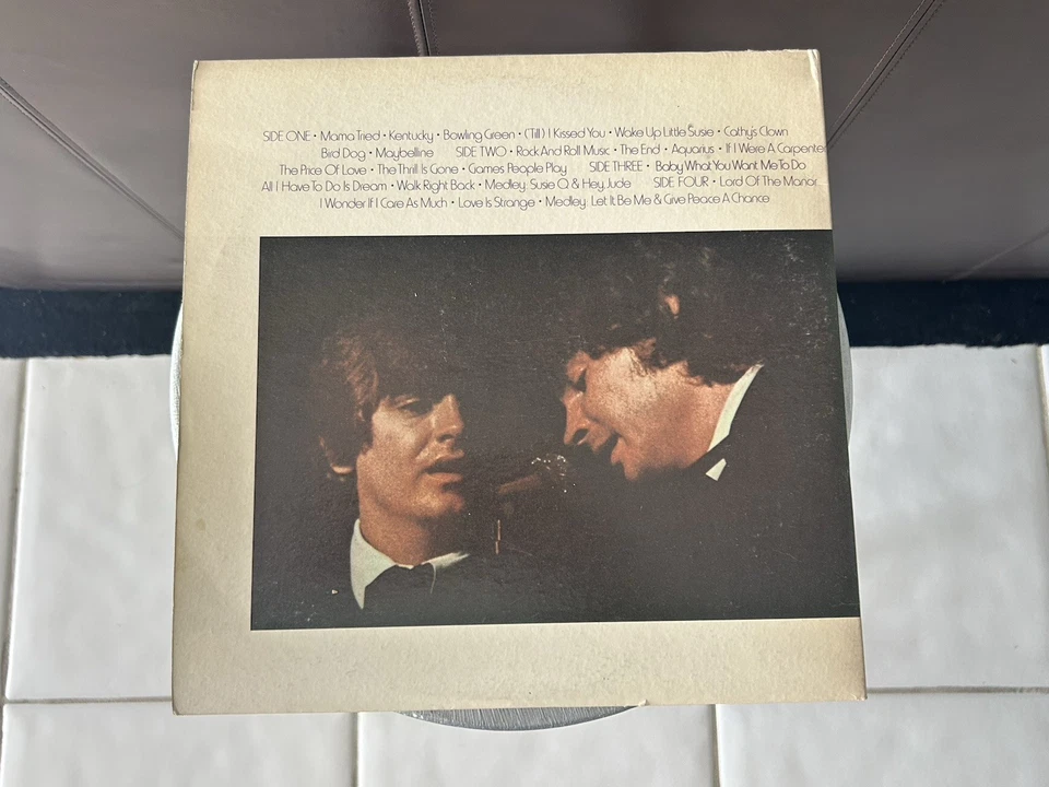 "The Everly Brothers Show" 2-LP U.S. WHITE LABEL PROMO; LIVE 1970 WB 2WS 1858 Foto 2 de 4