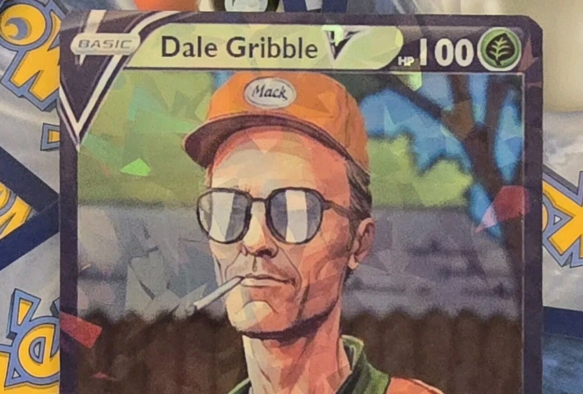 Dale Gribble Pokemon Card - King Of The Hill