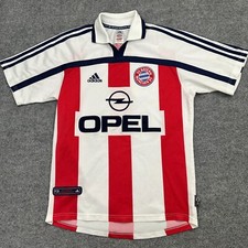 Vintage Bayern Munich 00/01 Size S adidas Soccer Jersey Official