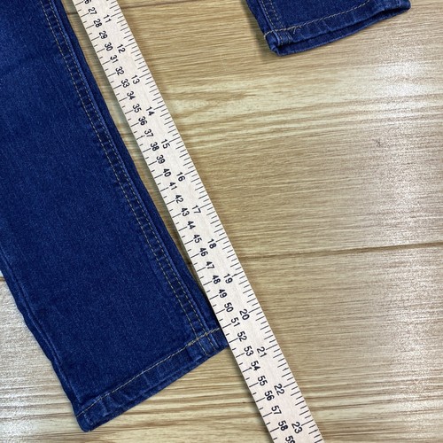 Pantalones Para Niñas Jóvenes Talla 7 De Mezclilla Ajustados Elásticos Casuales - Picture 18 of 19