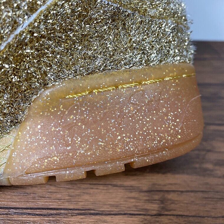 Size 9 - adidas Jeremy Scott JS Bear JS Tinsel Gold Sneakers Size 9 - adidas Jeremy Scott JS Bear JS Tinsel Gold Sneakers