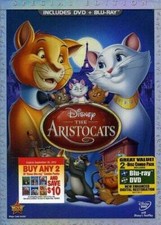 The Aristocats Two-Disc Blu-ray/DVD Special Edition in DVD Packaging - GOOD
