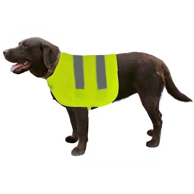Crufts Hi Vis Dog Coat High Visibility Vest Hi Viz Dog Safety Jacket Reflective