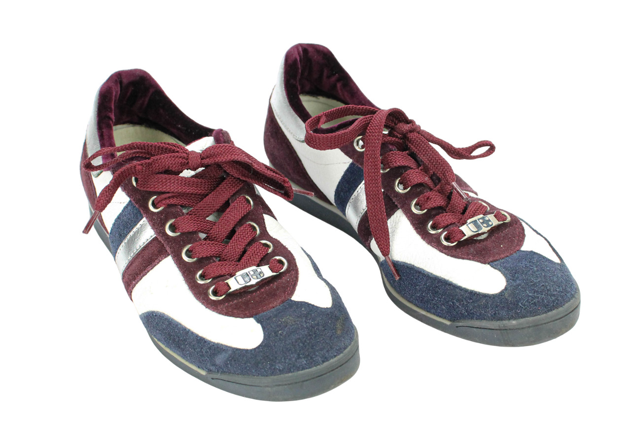 D'Acquasparta Zapatos Mujer Eu 37 de Ante Cordones Italiano Detalles Entrenador