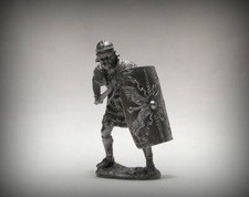 Roman Warrior 2-3 Century Handmade Figurines Miniatures 54mm 1/32 FL Unpaited